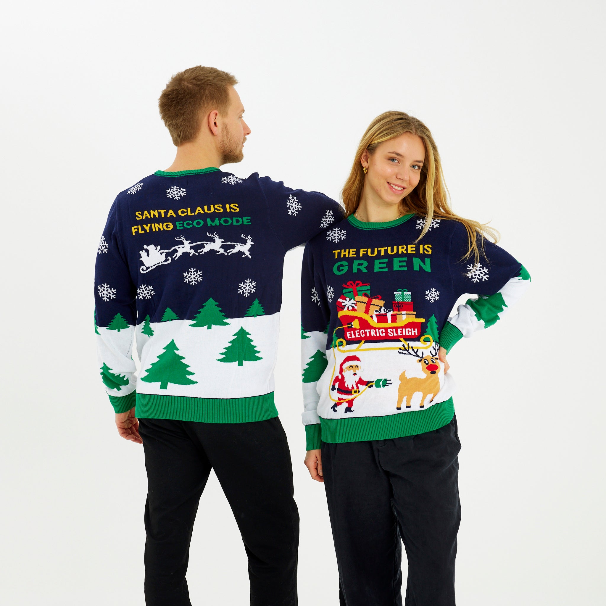 The Electric Christmas Sweater - Damen.